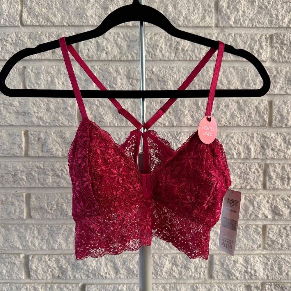 Marilyn Monroe Pink Medium Racerback Bralette (2 of 2)